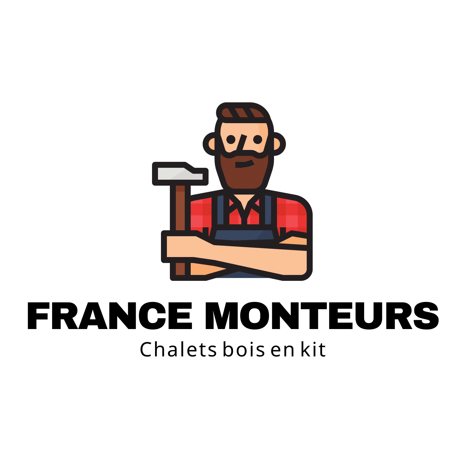 Montage chalet bois